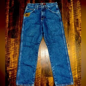 Wrangler Blue Relaxed Fit Jeans Classic Comfort